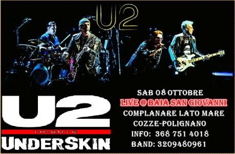 Underskin u2 Tribute Band live  a Baia San Giovanni