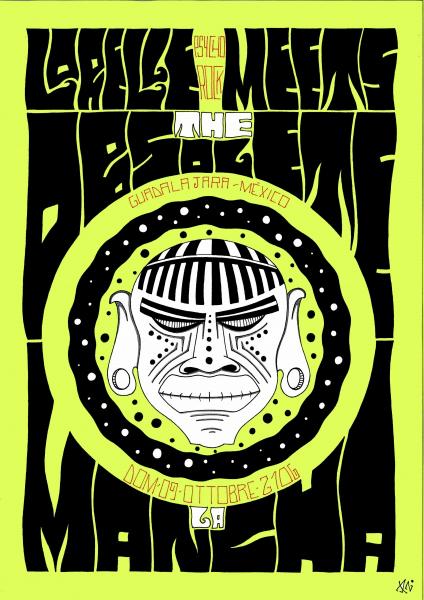 Lorelle Meets The Obsolete (from Mèxico) live at La Mancha