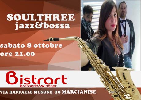Bistrart live Soulthree Jazz e Bossa