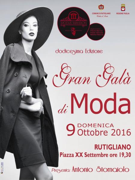 12° Gran Galà di Moda - Presenta Antonio Stornaiolo