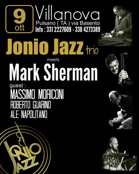 Jonio Jazz trio meets MARK SHERMAN