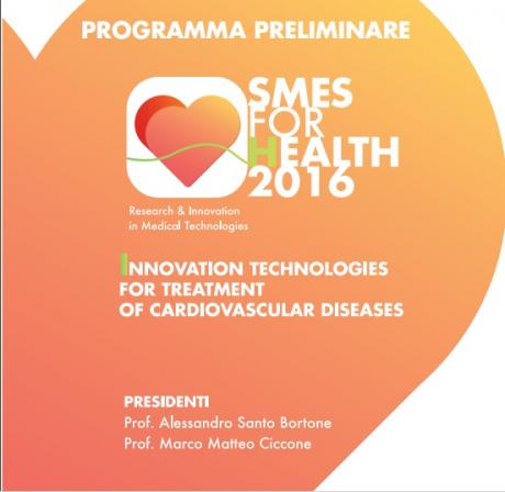 TECNOPOLIS. SMEs for HEALTH – Research & Innovations in Medical Technologies