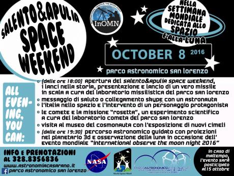 Salento&Apulia Space Weekend
