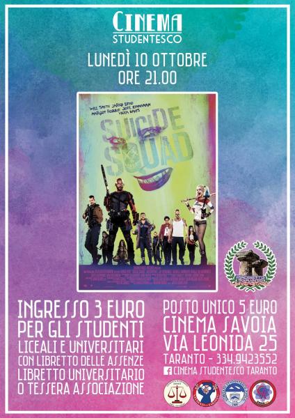Suicide Squad in rassegna al cinema Savoia