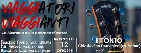 Viaggiatori Viaggianti - La Memoria nella canzone d'autore