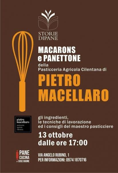 Alla scoperta di macarons e panettoni con Pietro Macellaro