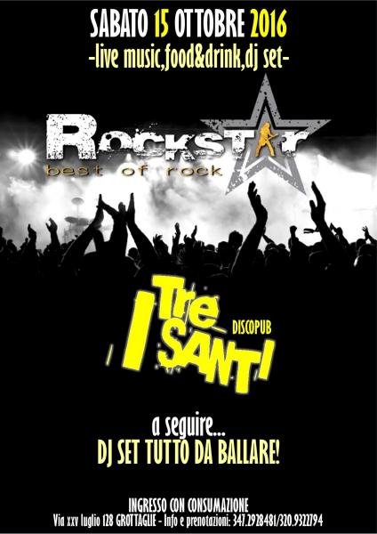 ROCKSTAR - le migliori hit rock mondiali (MUSICA LIVE+DJ SET)