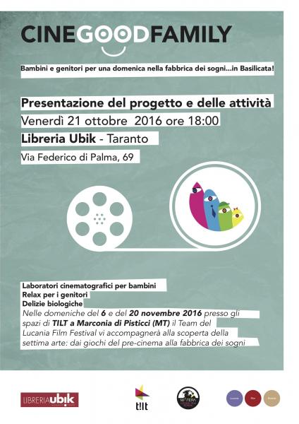 L’ubik di Taranto Presenta il Cinegoodfamily.