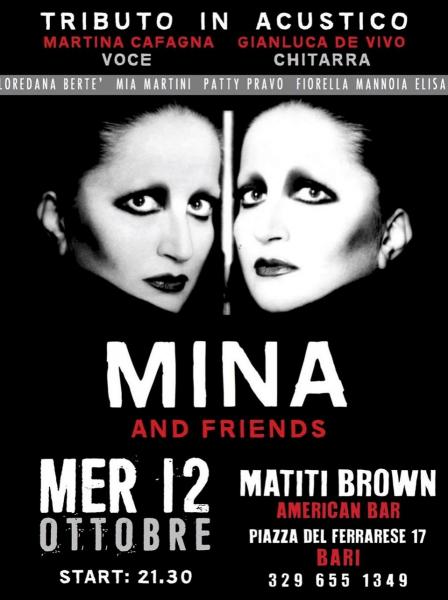 Mina & Friends: Omaggio a Mina e alla grande musica femminile