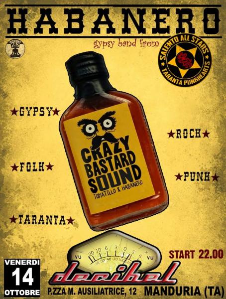 Habanero (from Salento  All Stars) Live al Decibel di Manduria