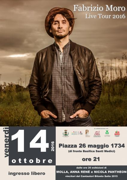 Fabrizio Moro live Tour 2016