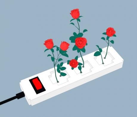 Clessidra, azioni urbane di lettura. Tema di ottobre: Elettricità.