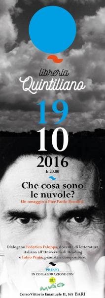 Che cosa sono le nuvole? Un omaggio a Pier Paolo Pasolini