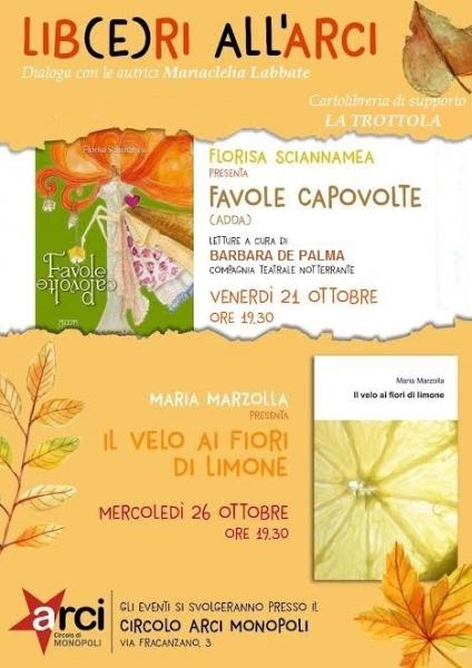 Presentazione del libro "Il velo ai fiori di limone" di Maria Marzolla