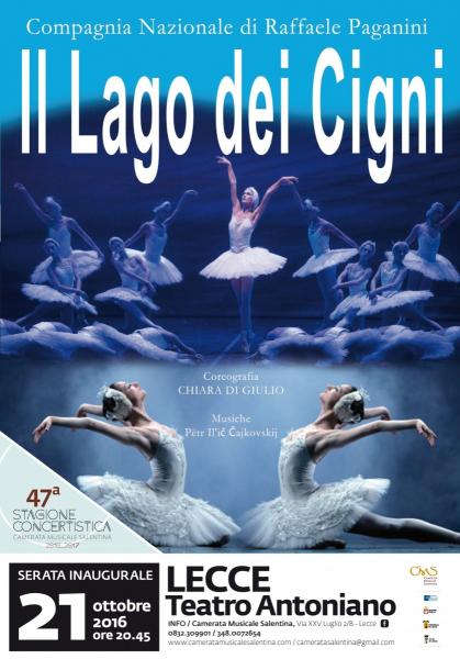 "Il Lago dei Cigni" - Inaugurazione Camerata Musicale Salentina
