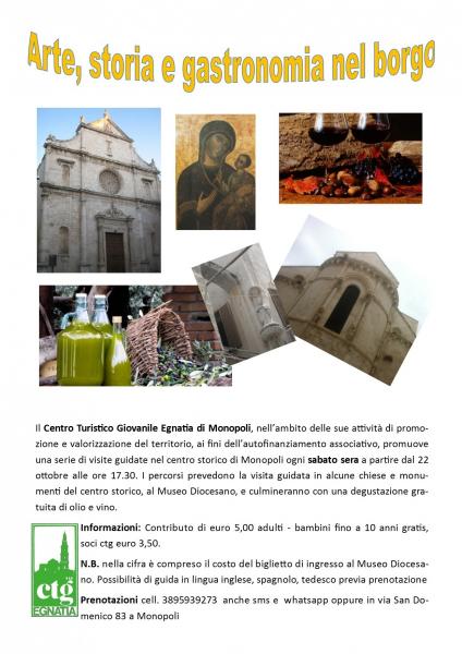 Arte, storia e gastronomia nel borgo