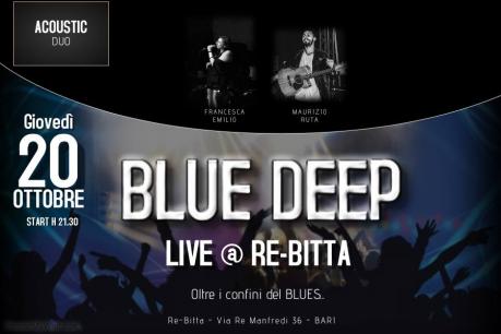 I Blue Deep Acoustic Duo in concerto al Re Bitta