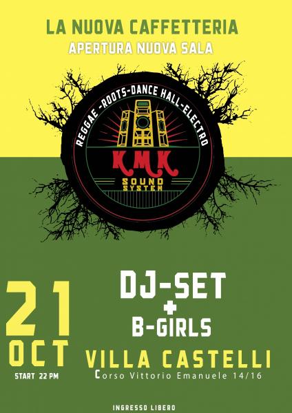 Dj Set + b Girls    "kmk Sound System"