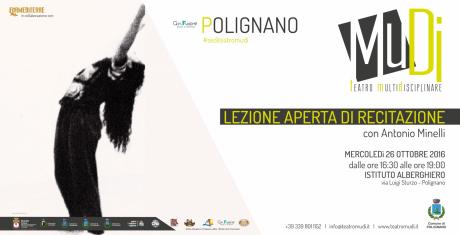 Teatro MuDi - Lezione aperta di Recitazione