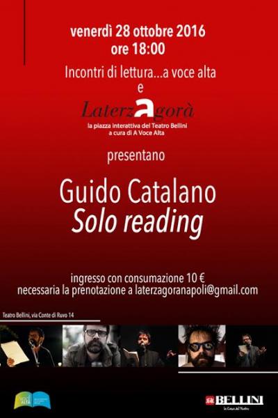 Guido Catalano - Solo reading