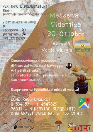 Masseria Didattica - Nelle terre del Cardoncello!