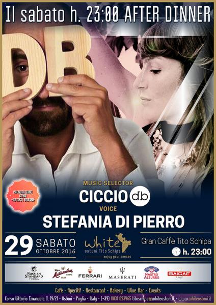 After dinner con Ciccio DB e Stefania Di Pierro