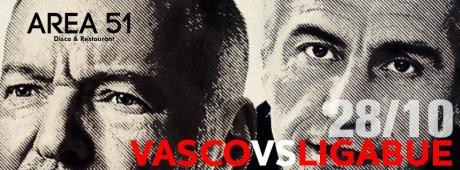 A tutto rock, per la nuova stagione dell'Area 51 di Novoli. Sul palco Vasco vs Ligabue