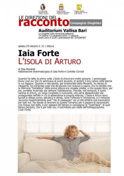 IAIA FORTE "L'ISOLA DI ARTURO"