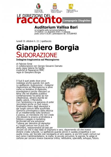 Gianpiero Borgia “Sudorazione”