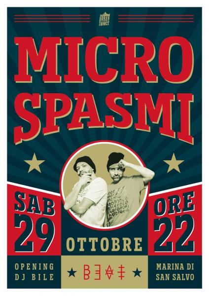 Il ritorno dei Microspasmi: Sabato 29.10 live al Beat Cafe