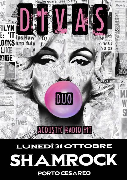 DIVAS DUO halloween night allo SHAMROCK a Porto Cesareo