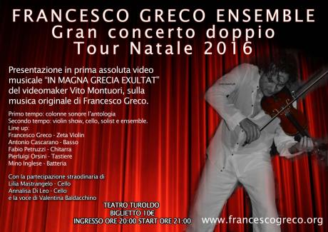 Francesco Greco Ensemble in Concerto Doppio