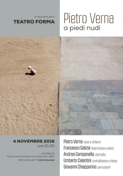 PIETRO VERNA - A piedi nudi