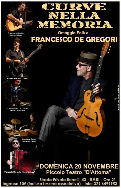 Curve Nella Memoria // Omaggio Folk-Popolare a Francesco De Gregori