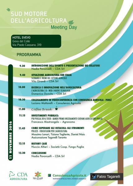 “Sud motore dell’agricoltura"
