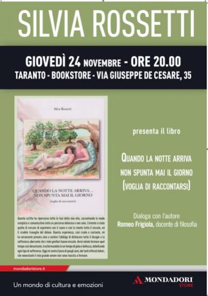 Incontro con l'autore Silvia Rossetti