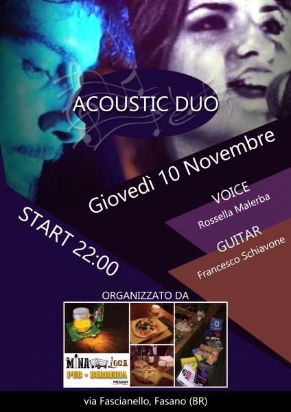 Acoustic Duo al Pub Mina Loca