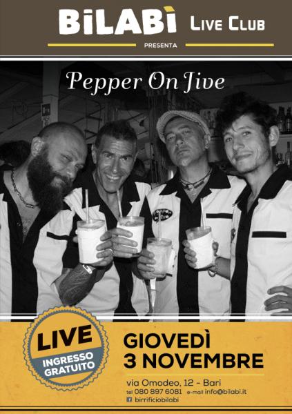 Bilabì Live Club -Pepper On Jive