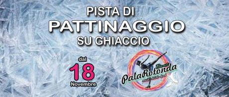 Apertura pista di Pattinaggio sul ghiaccio artificiale al PALAROTONDA!!