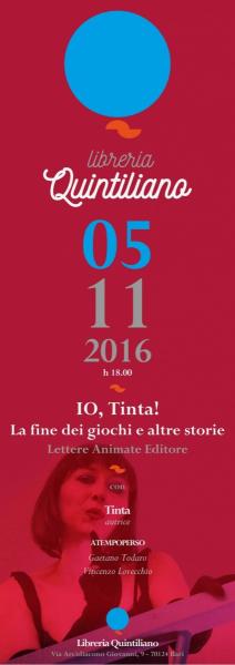 IO, Tinta! La fine dei giochi e altre storie...