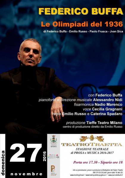 FEDERICO BUFFA in Le Olimpiadi del 1936
