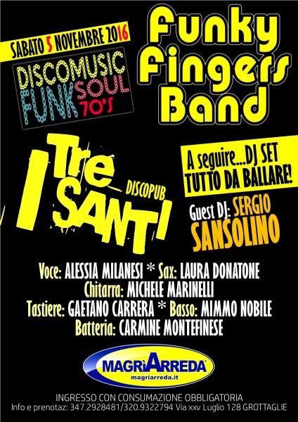 Funky Fingers Band live