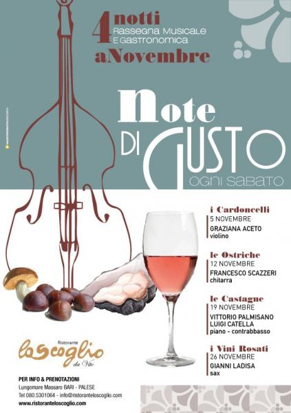 Note di Gusto - Rassegna musicale e gastronomica