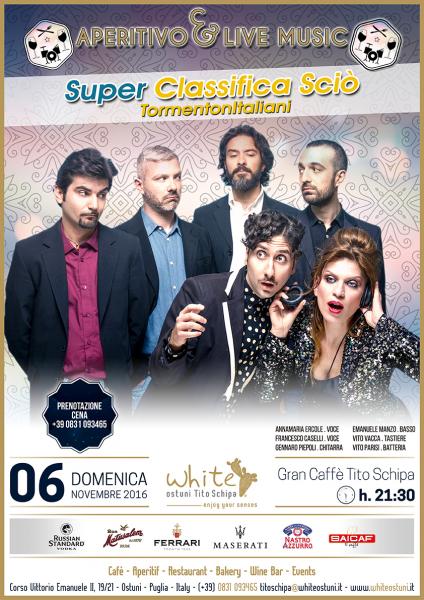 Aperitivo&live music - Superclassifica sciò