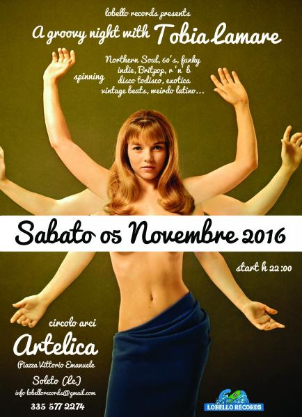 A groovy night with Tobia Lamare