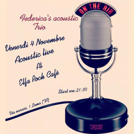 Feserica's acoustic trio