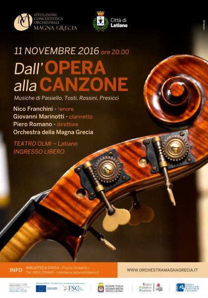 Dall'Opera alla Canzone