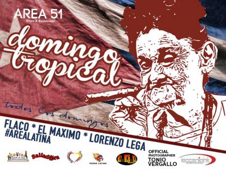 Domenica da ballare sulla pista dell'Area 51 di Novoli: ritmi latino con Flaco, El Maximo e Lorenzo Lega