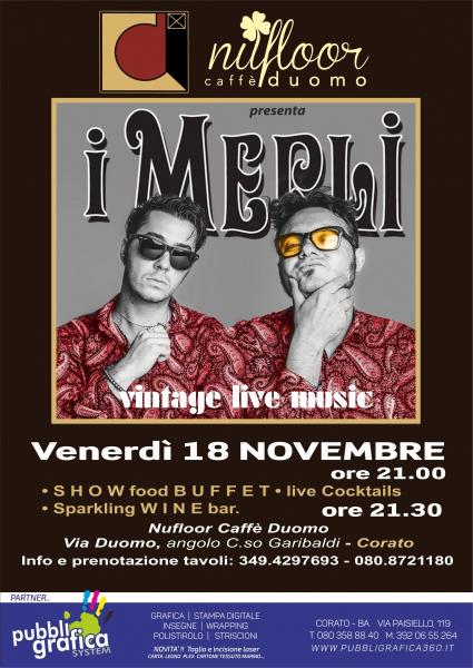 I MERLI vintage live music - acoustic night Corato