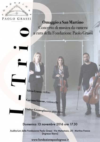 I-Trio della Fondazione Paolo Grassi - Omaggio a San Martino